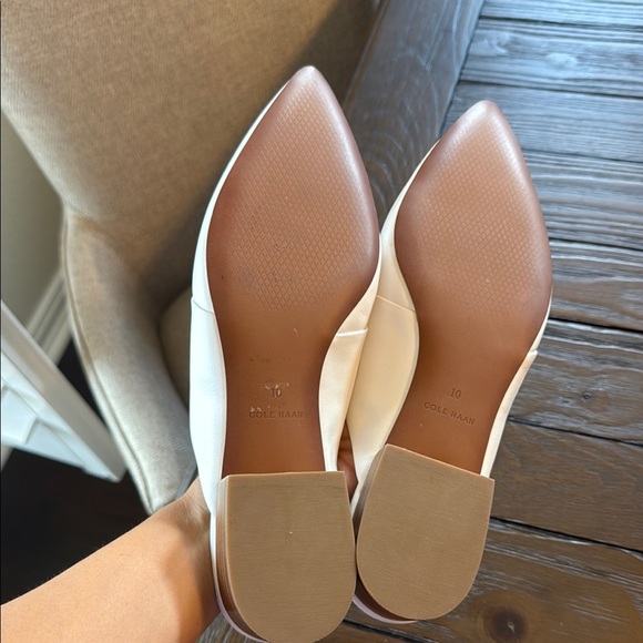 COLE HAAN Leather Mules New - Picture 8 of 9
